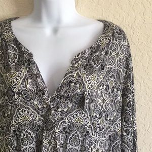 NWT Croft & Barrow Tunic Top